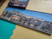 Панорамен пъзел 1000 части "Прага" на Dino puzzle