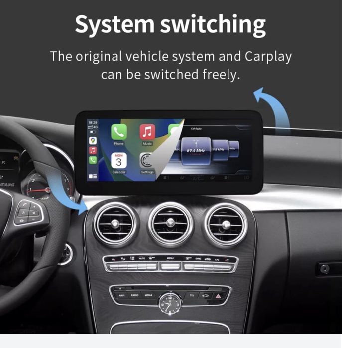 Carplay,android, navigatie  mercedes