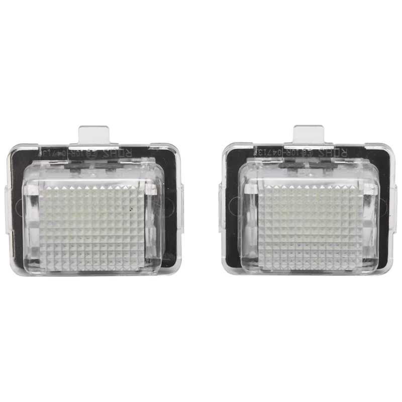 Гаранция! LED Плафони за Заден Номер Mercedes W204 W221 W212 и други