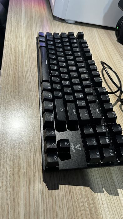 Клавиатура Rapoo V500 Alloy черный