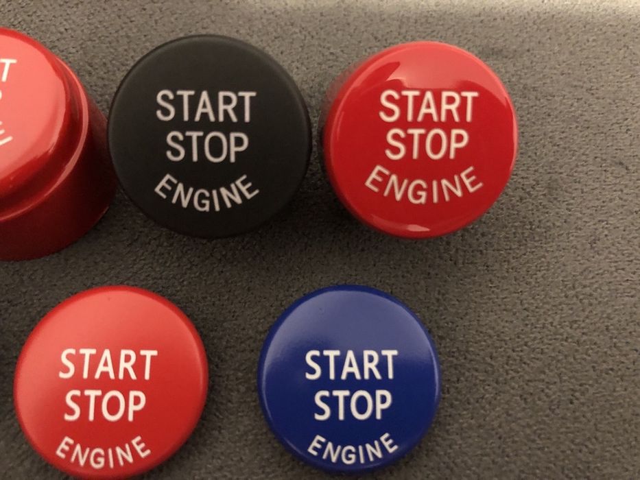 Buton capac start stop BMW seria 1 3 5 7 F10 F30 E87 E90 E60 X1 X5 X6