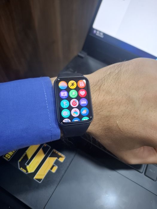 Умный браслет Xiaomi Mi Band 9 Pro, черный ремешок