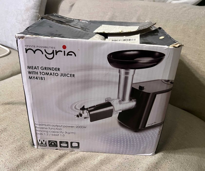 Masina tocat Myria MY4181 storcator rosii motor functional cu defect