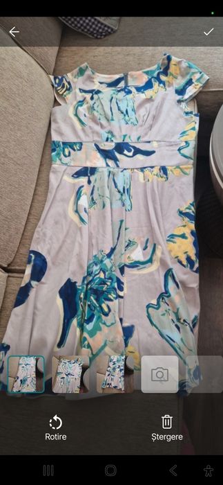Rochie bumbac,  mas. 42