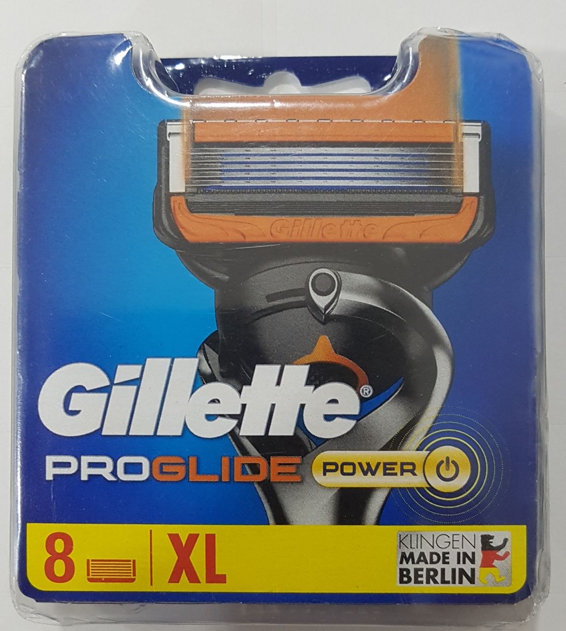 Set 8 rezerve originale Gillette Proglide Power, Germania, model nou