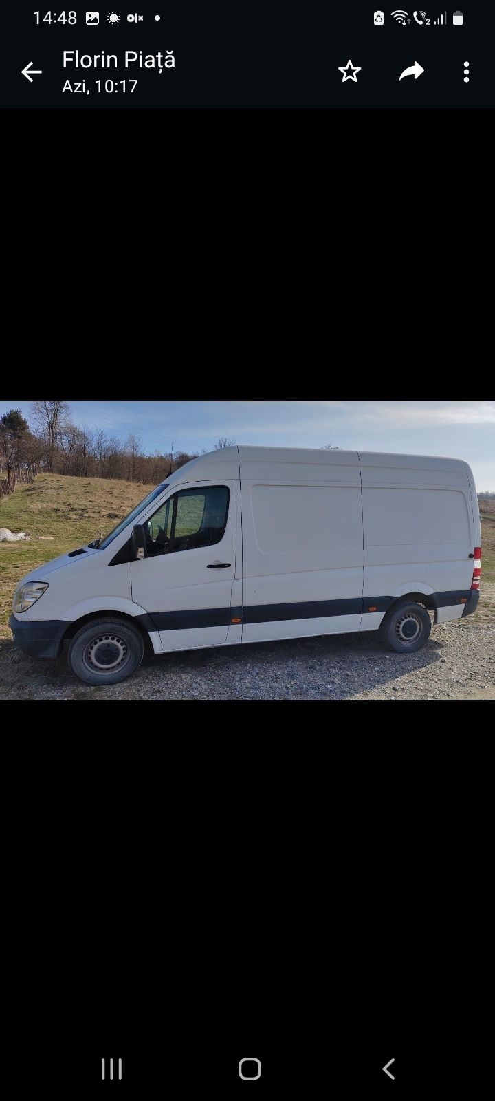 Mercedes Sprinter 318, 2010, Motor 3000 Diesel, Euro 5, Km. 297000