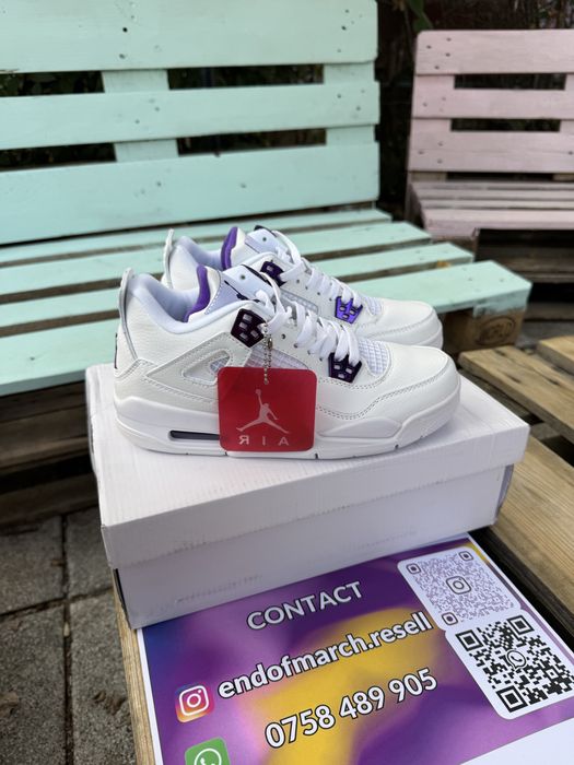 Nike Jordan 4 Metalic Purple (marimi:36,39,40,42,43)