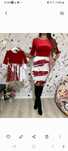 Rochii elegante catifea și paiete  mama S -fiica 2 -4 ani