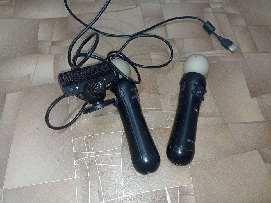 ps move 2 шт + камера