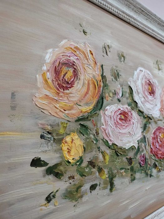 Картини маслени бои - флорални мотиви