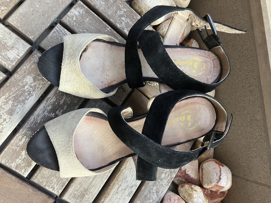 Сандали на платформа Bata, 37 номер