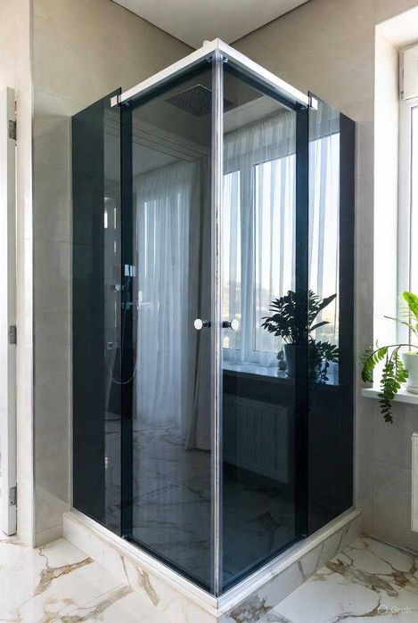 Душевые кабины. ромбик. Витраж. Зеркала. Витрины. Козырьки.Rombik