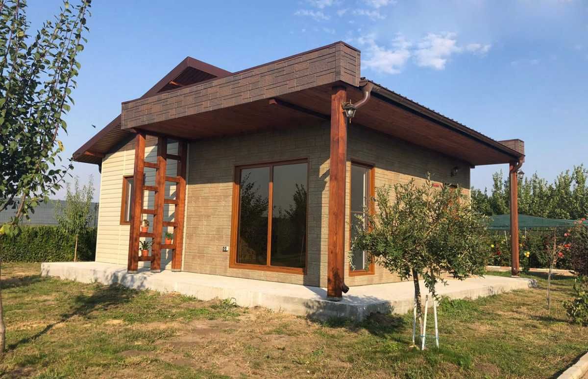 Casa Modulara si Garaje auto, pe structura metalica si panou sandwich