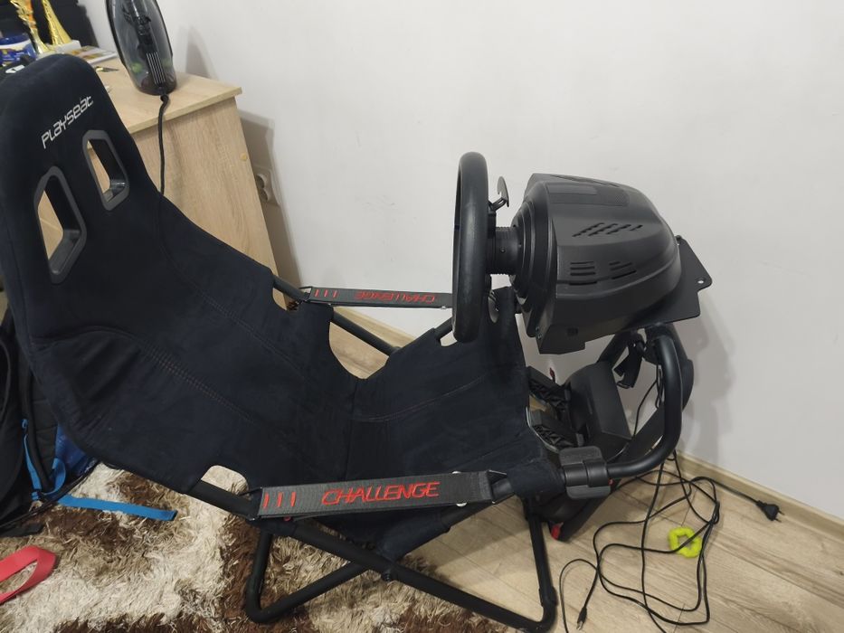 Scaun cu volan și pedale PS 4