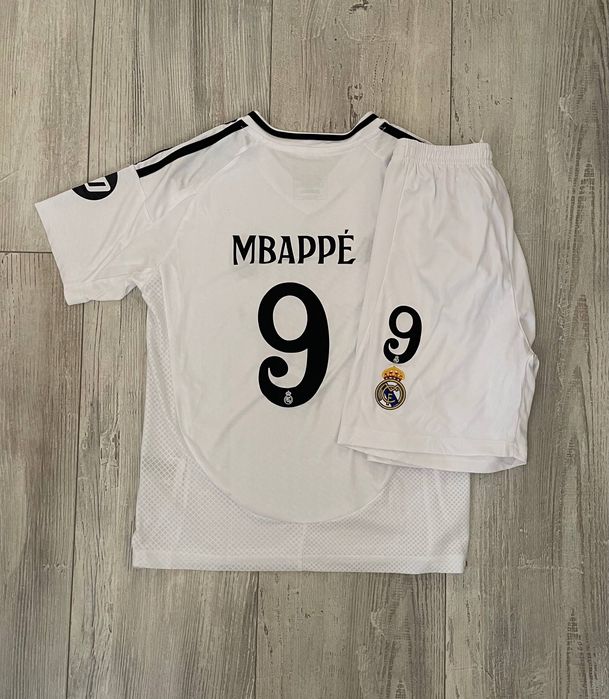 детски футболен екип  Реал Мадрид 25/26 Mbappe 9 UCL