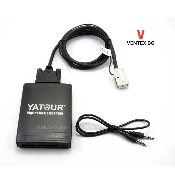 YATOUR дигитален чейнджър за Volkswagen от 2002 до 2011 г. с USB и AUX