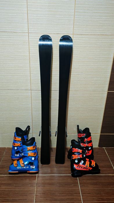 Schiuri Salomon qst max 110 set copii -clapari ski