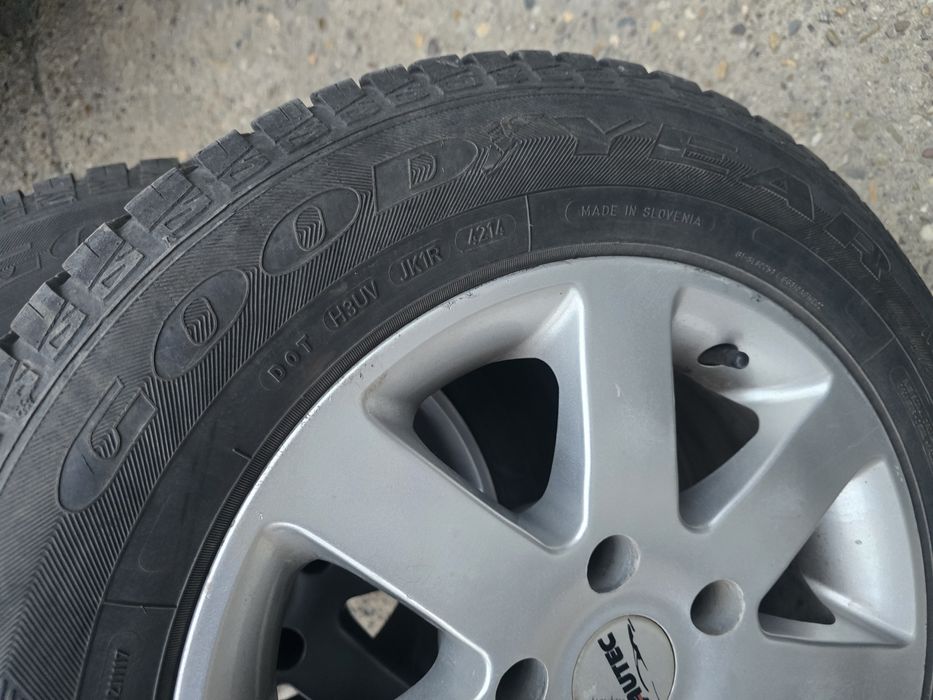 Cauciucuri 205/55/16 cu jante 5x120 bmw/ separat iarna