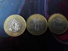 продам коллекционные монеты 2022 номиналом 100тг