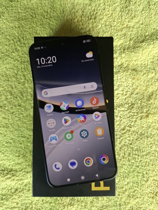 Vând/Schimb Poco F7 5g 256g ca Nou Dual Sim Fulbox Liber