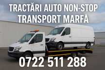 Tractări auto moto  Non-Stop Transport Marfa 24/7 Transport Persoane