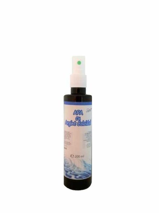 Apa de argint cu pulverizator,200ML,50 PPM