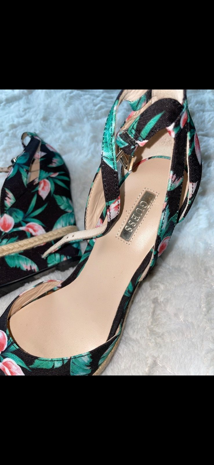 Оригинални guess обувки, aldo , платформи 38
