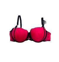 Sutien USA extra Push up Roz Negru Balconette stil Victoria Secret roz