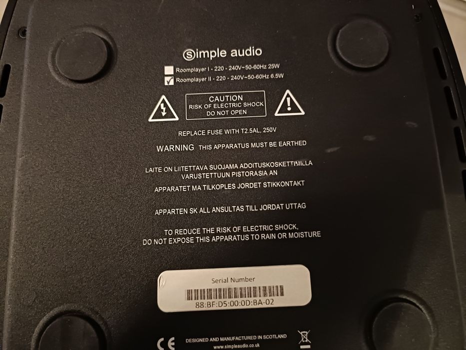 Simple Audio Room player 2, streamer network  player, FLAC