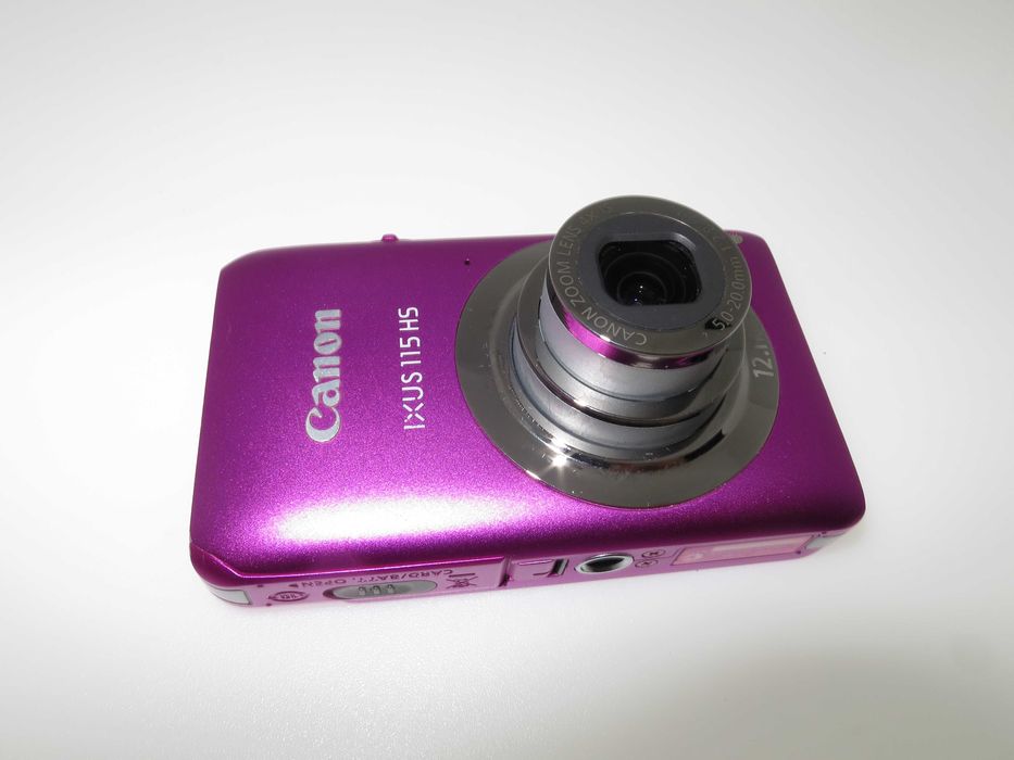 Canon IXUS 115 компактен фотоапарат камера розов цвят FULL-HD видео