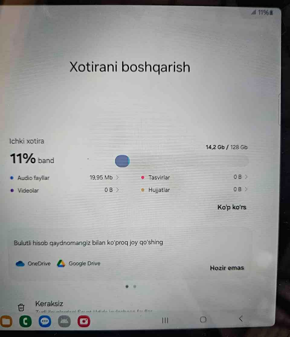 Samsung Galaxy Tab A9+ 5G  128 Gb