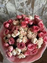 Продам букет пионовидных роз