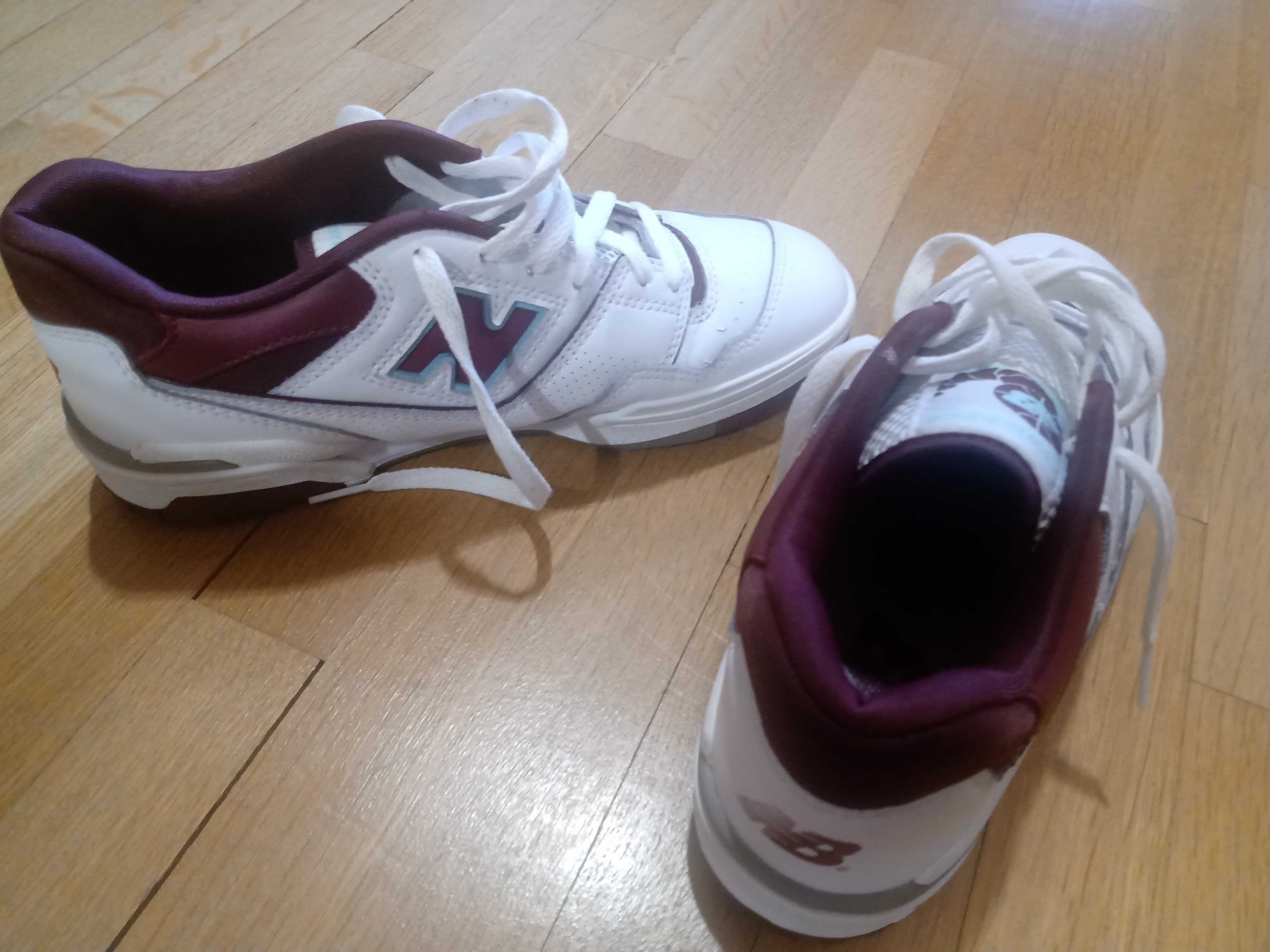 New Balance 550 Burgundy Cyan маратонки спортни обувки 40,5 перфектни