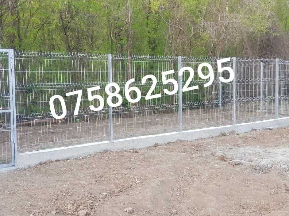 Gard , porti ,  gard zincat / plasa gard / imprejmuire