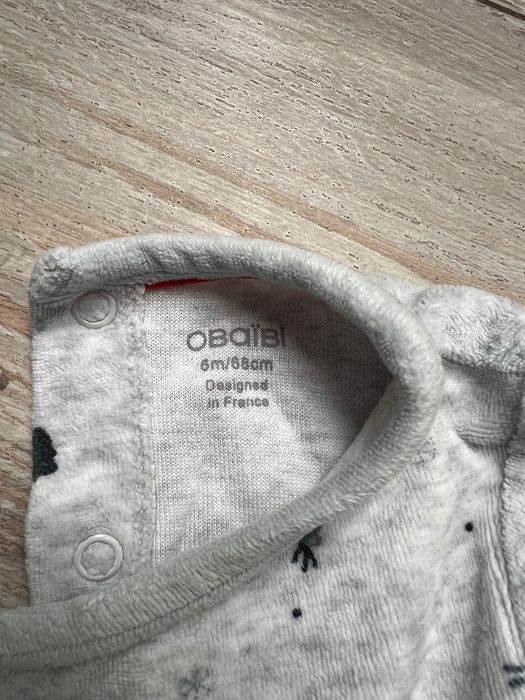 Плюшен ромпър Obaibi 6м