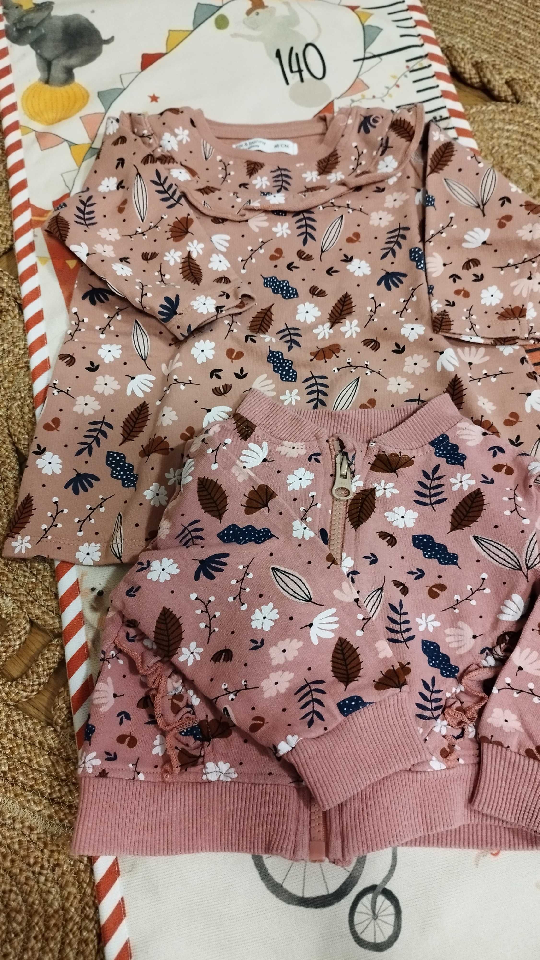 Рокля и блузка за бебе 68 см sinsay
