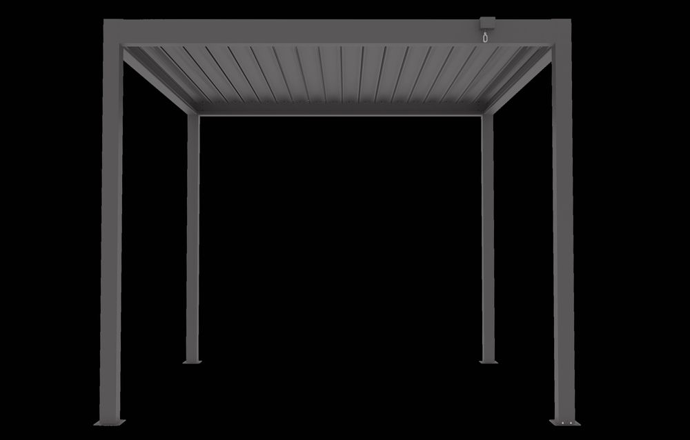 Стоманена биоклиматична пергола ПАЛЕРМО 3х3 м, 9 кв м