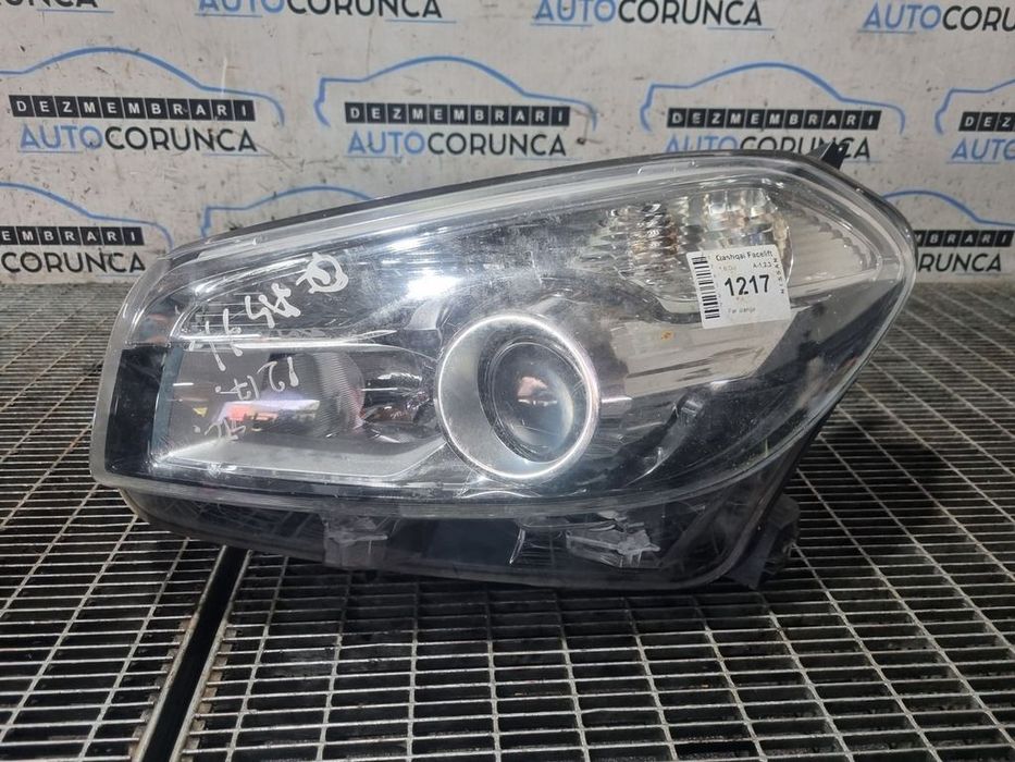 Far Stanga Nissan Qashqai Facelift 2010 - 2013 SUV 4 Usi (1217) Cu lupă Cleme rupte ...