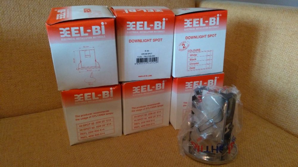 Spot, spoturi - incastrat - marca EL-BI