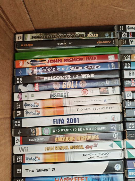 Игри дискове за PC компютър и филми и конзоли ЛОТ