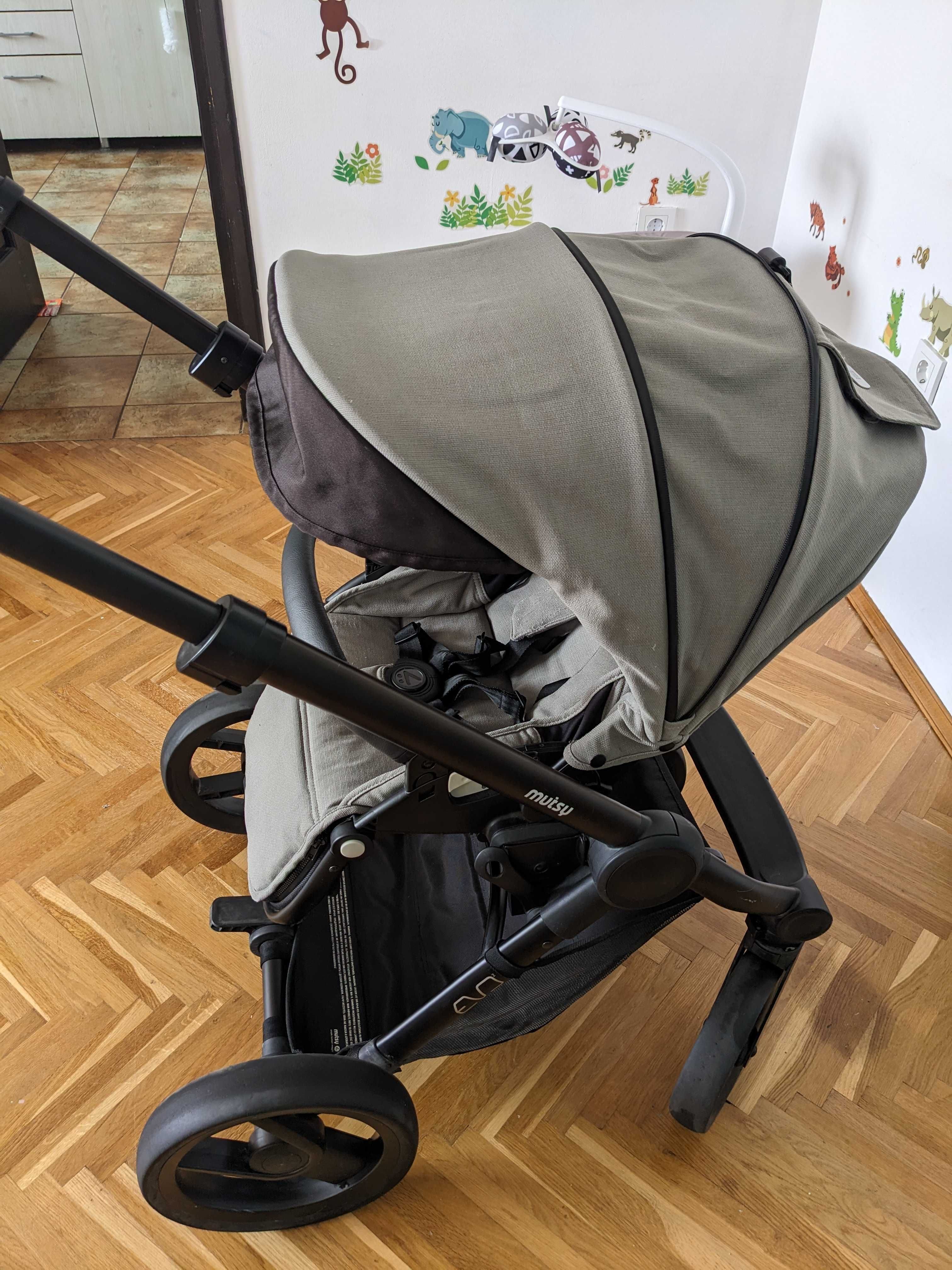 Продавам количка Mutsy Evo 2 + аксесоари към нея