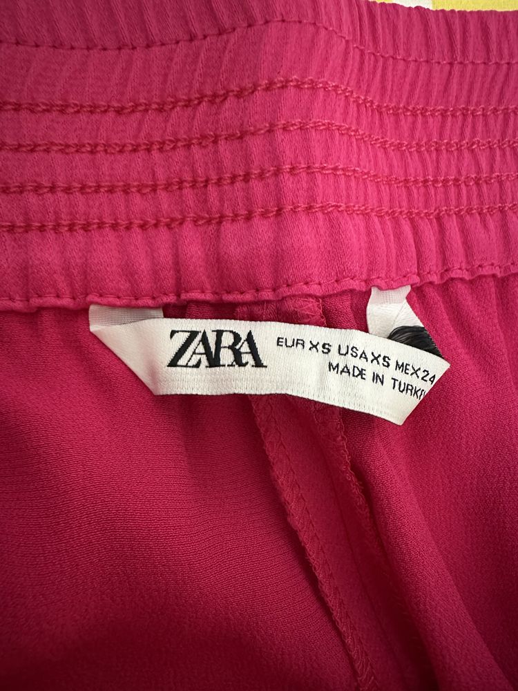 Цикламен летен панталон ZARA XS