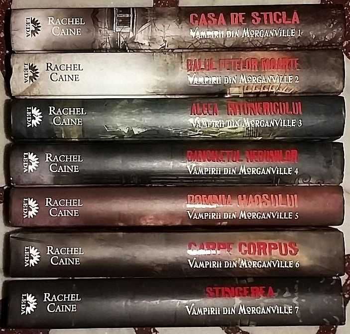 Rachel Caine - Vampirii din Morganville (Ed. Leda, 7 volume cartonata)