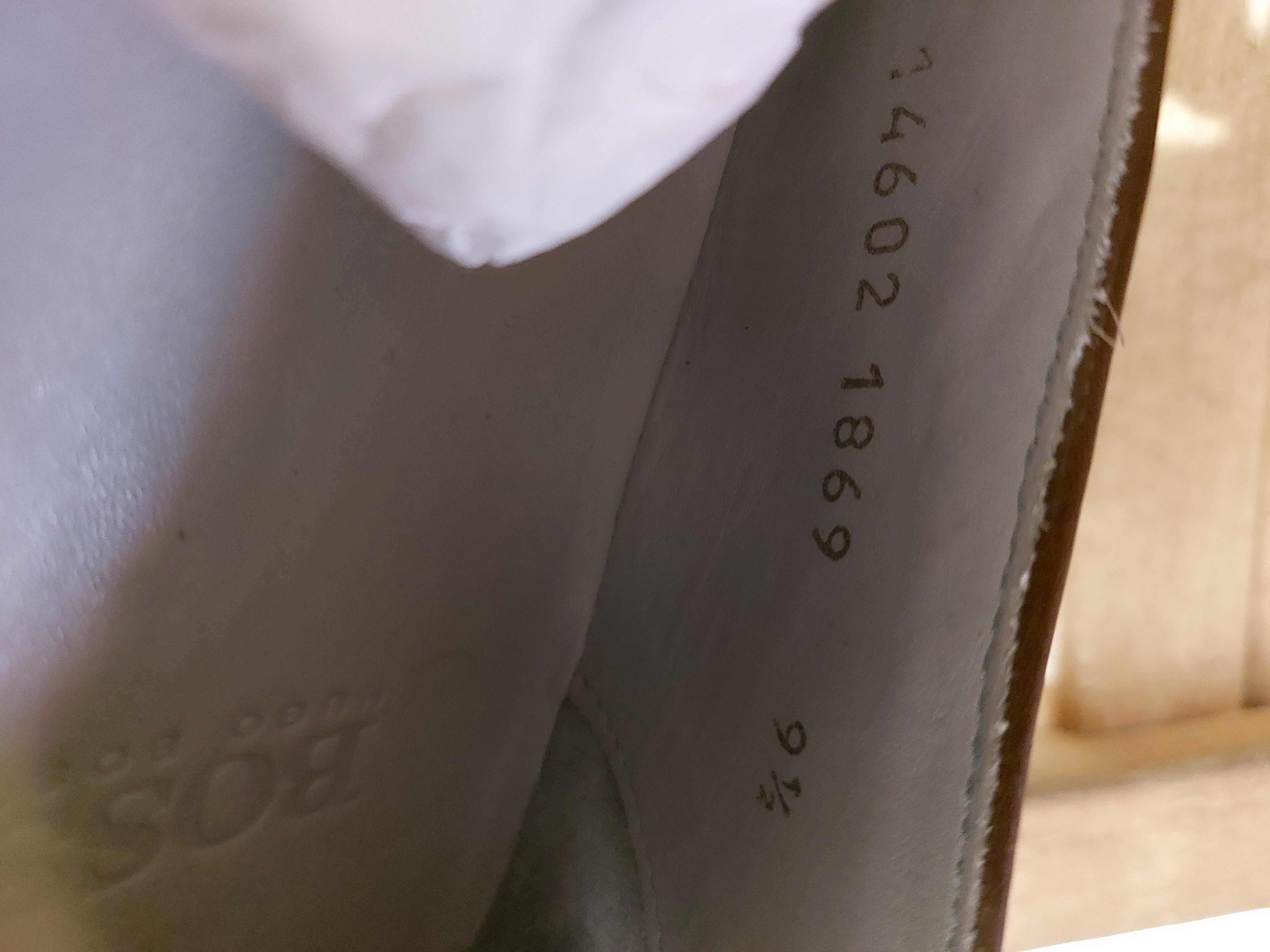 Мъжки кожени обувки HUGO BOSS,  англ. № 9 ⅟2 (EU 44)