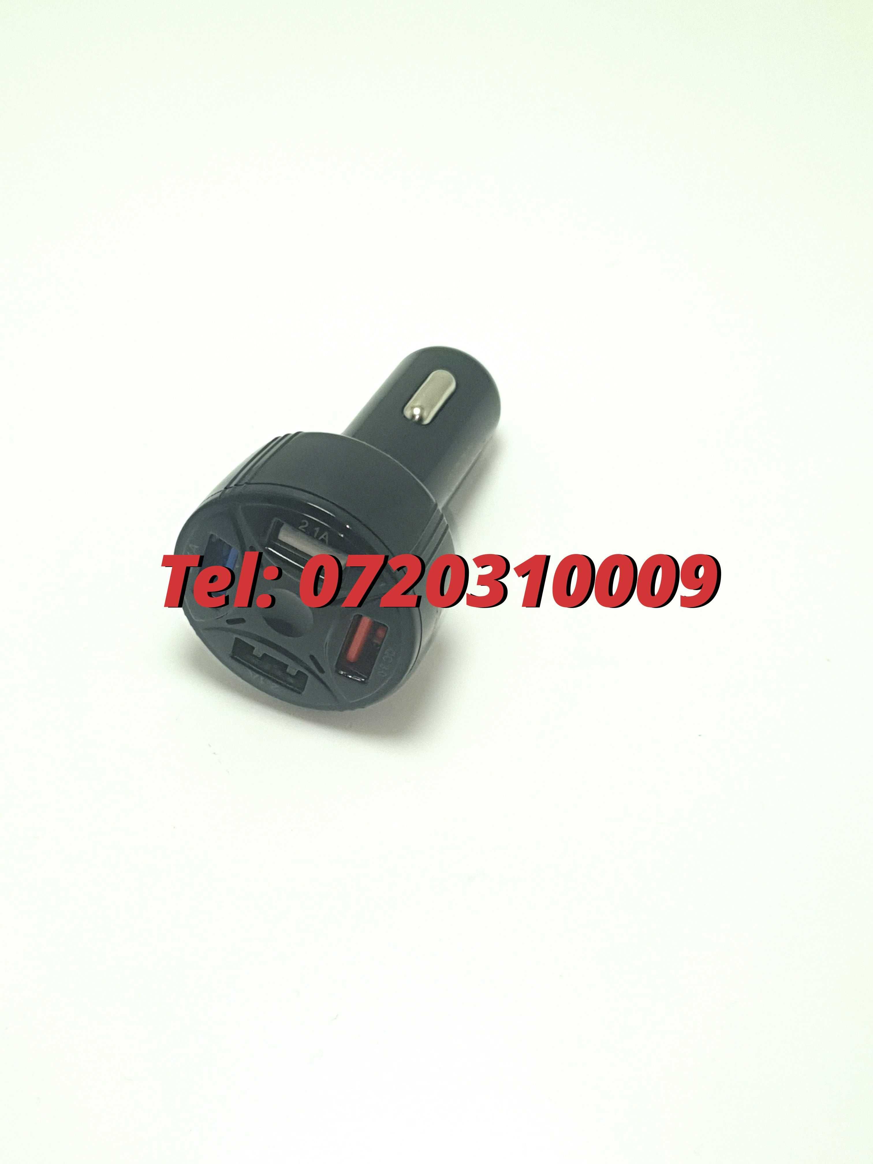Superfastcharge Incarcator Auto Cu Patru Porturi Usb Partycharge