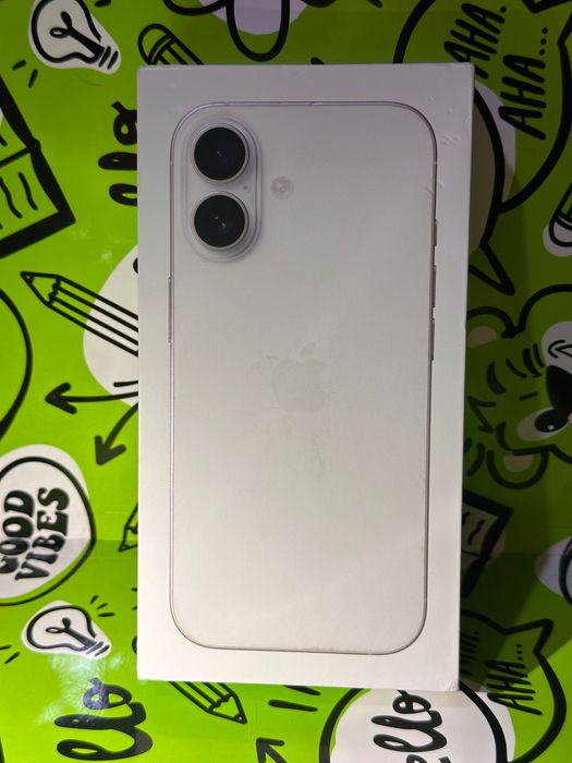 iPhone 17 sigilat alb/argintiu