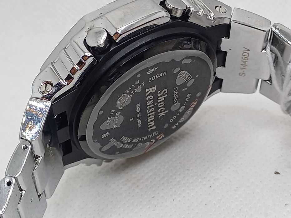 Ceas Casio g shock Full metal GM-2100d Green-Silver Nou,Garantie 2 ani