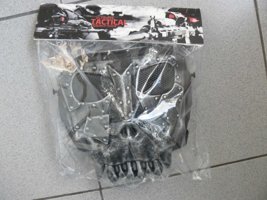 Masca Protectie Airsoft MAS-55 ULTIMATE TACTICAL, Noua, Silver