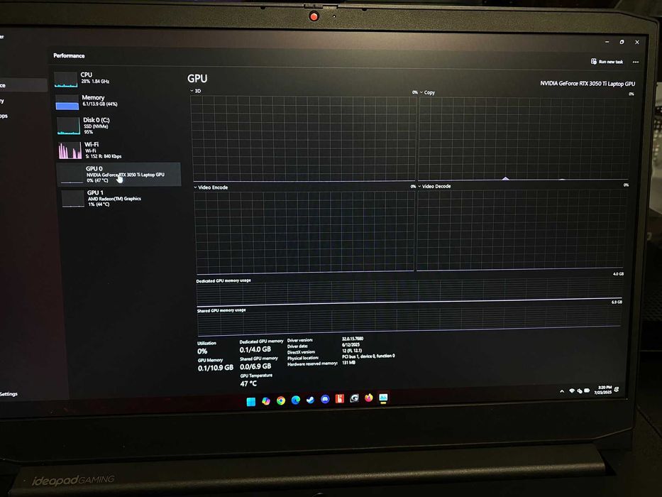 Laptop Lenovo IdeaPad Gaming