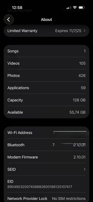iPhone 16 pro 128 gb